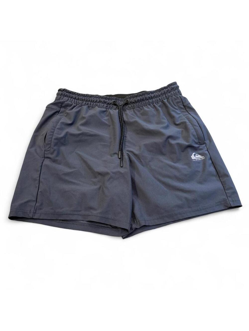 Quiksilver black swim shorts size M #surf #beachwear #shorts #y2k #grunge